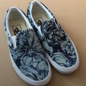 VANS Floral Slip Ons